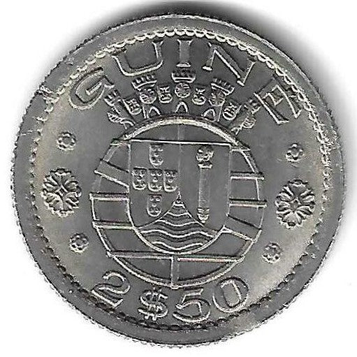 Guine - 2$50 1952 (Km# 9)
