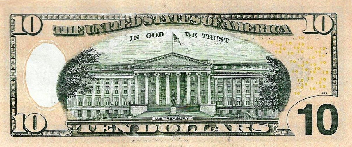 USA - 10 Dolares 2017a (# 545A)