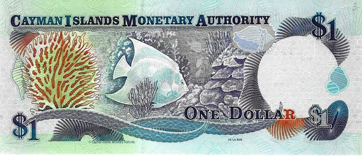 Ilhas Caimão - 1 Dolar 2001 (# 26b)