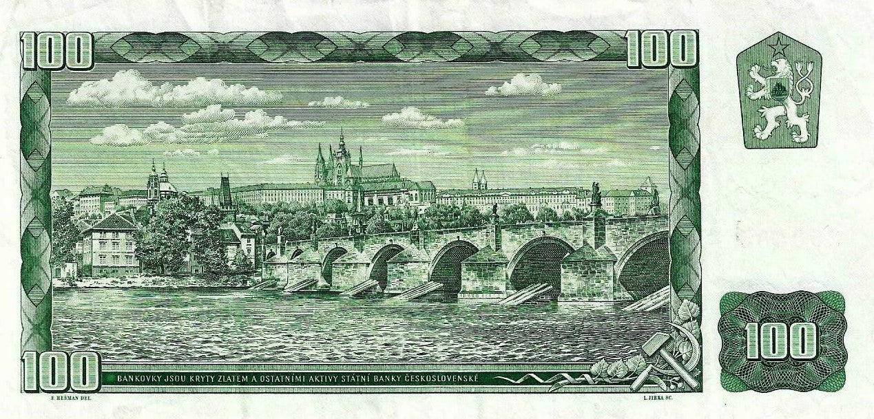 Checoslovaquia - 100 Korun 1961 (# 91j)