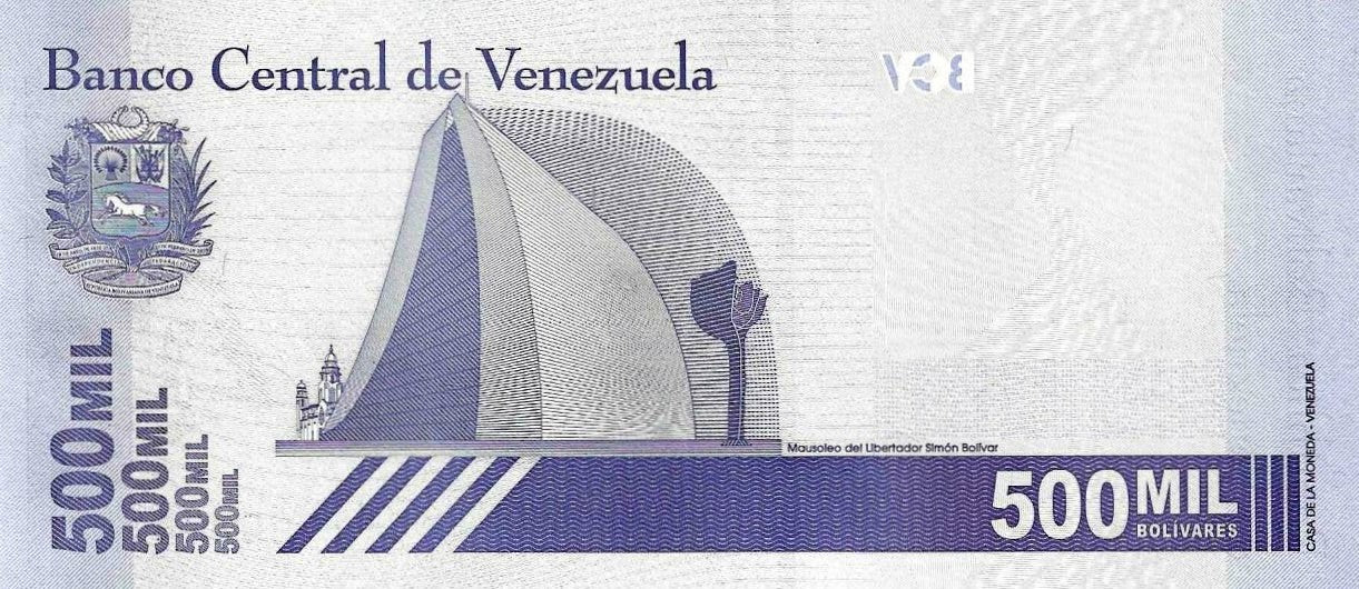 Venezuela - 500000 Bolivares 2020 (# 113a)