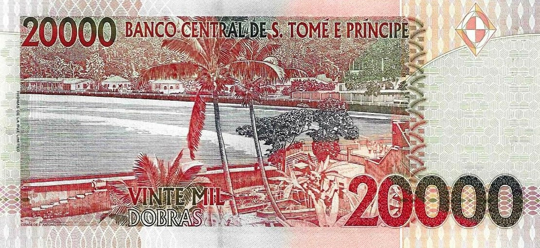 Sâo Tome Principe - 20000 Dobras 1996 (# 67b)