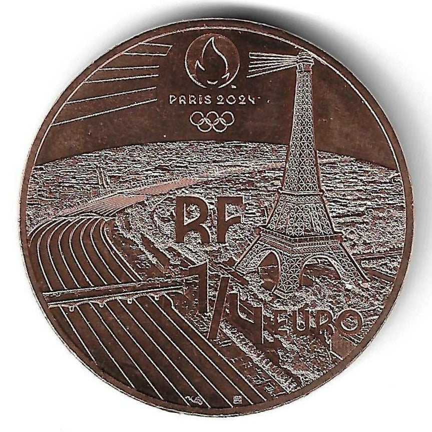 França - 1/4 Euro 2022 (Km# 3163) Tiro
