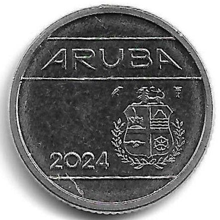 Aruba - 10 Centimos 2024 (Km# 2)