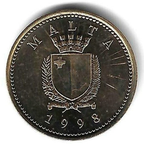 Malta - 1 Centimo 1998 (Km# 93)
