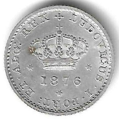 Portugal - 50 Reis 1876 (Km# 506.2)