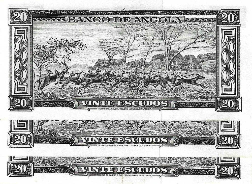Angola - 20$00 1962 (# 92)