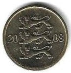 Estonia - 10 Senti 2008 (Km# 22)