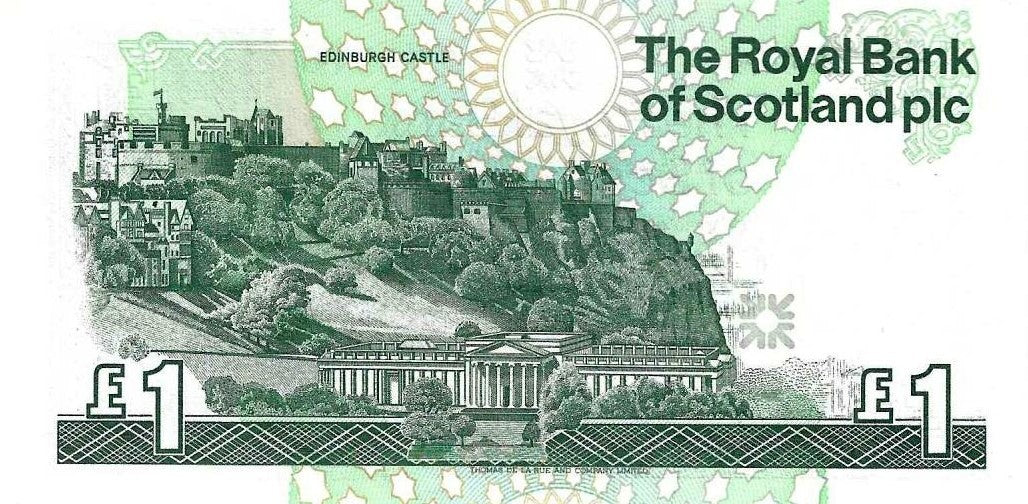 Escocia - 1 Libra 1993 (# 351c)