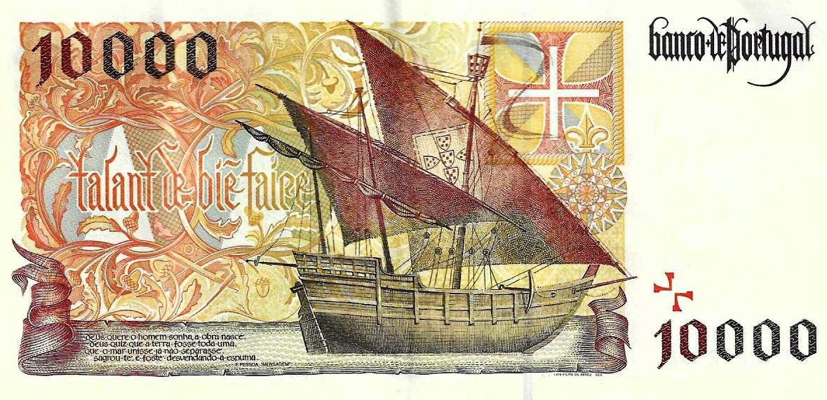 Portugal - 10000$00 1998 (# 191c)