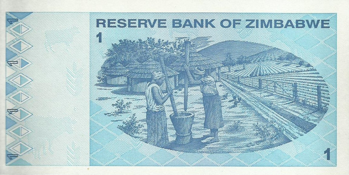 Zimbabwé - 1 Dolar 2009 (# 92)