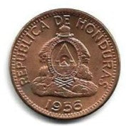 Honduras - 2 Centavos Lempira 1956 (# 78)