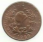 Colombia - 1 Centavo 1966 (Km# 205)