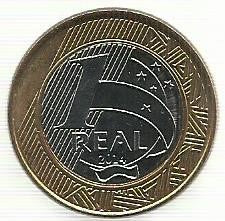 Brasil - 1 Real 2014 (Km# 688) Natação