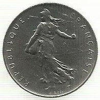 França - 1 Franco 1968 (Km# 925.1)