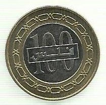 Bahrain - 100 Fils 2009 (Km# 26)