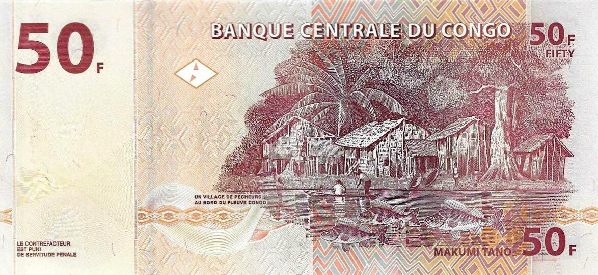 Congo - 50 Francos 2020 (# 97c)