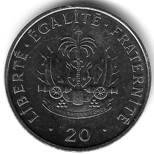 Haiti - 20 Gourdes 1995 (Km# 152a)