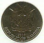 Namibia - 1 Dolar 2010 (Km# 4)