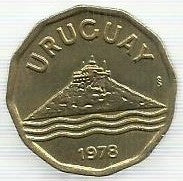 Uruguai - 20 Centesimos 1978 (Km# 67)