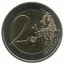 Letonia - 2 Euro 2015 (Km# 173) Pres. Uniao Europeia