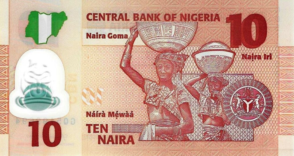 Nigeria - 10 Naira 2022 (# 39m)