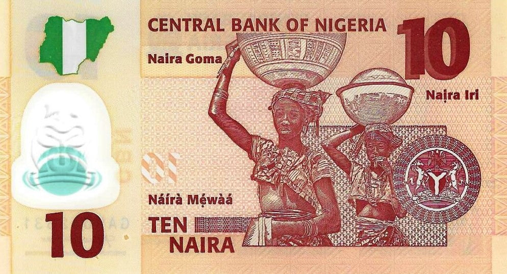 Nigeria - 10 Naira 2021 (# 39l)