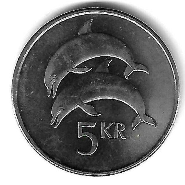 Islandia - 5 Kronor 2008 (Km# 28a)