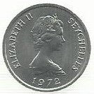 Seychelles - 1 Centimo 1972 (Km# 17) Fao
