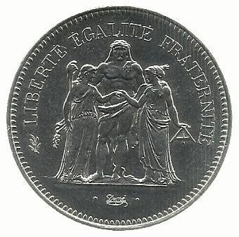 França - 50 Francos 1975 (Km# 941.1)