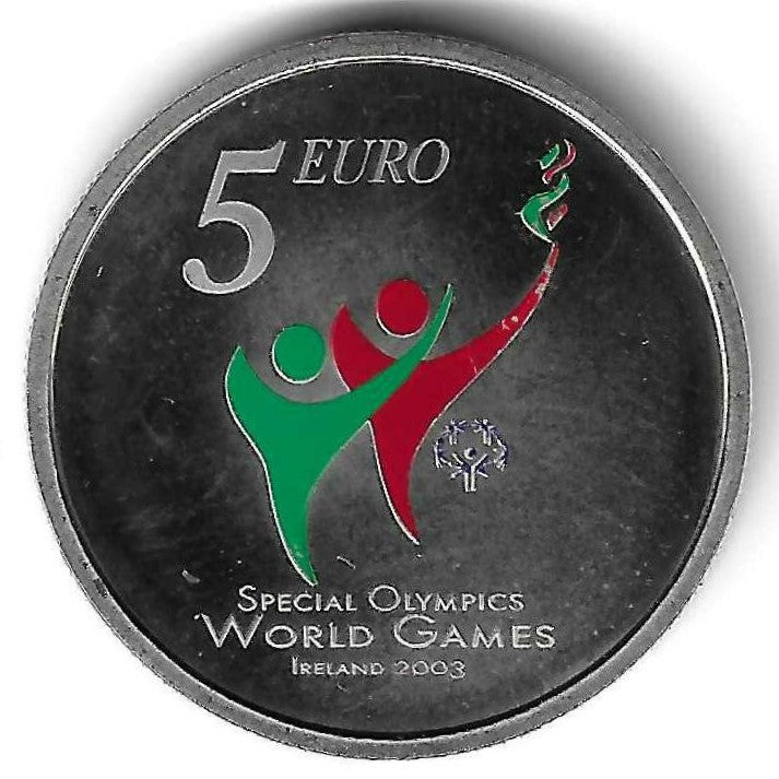 Irlanda - 5 Euro 2003 (Km# 40) Jogos Olimpicos