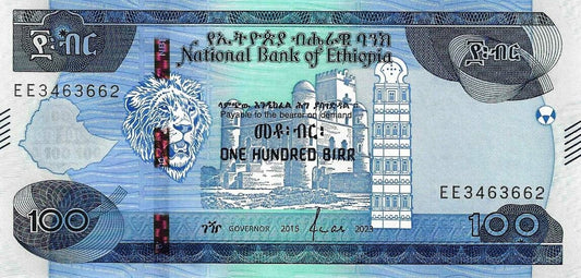 Etiópia - 100 Birr 2023 (# 55b)