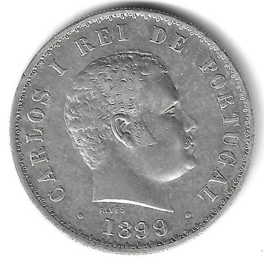 Portugal - 500 Reis 1889 (Km# 509)