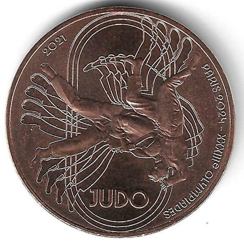 França - 1/4 Euro 2021 (Km# 2940) Judo