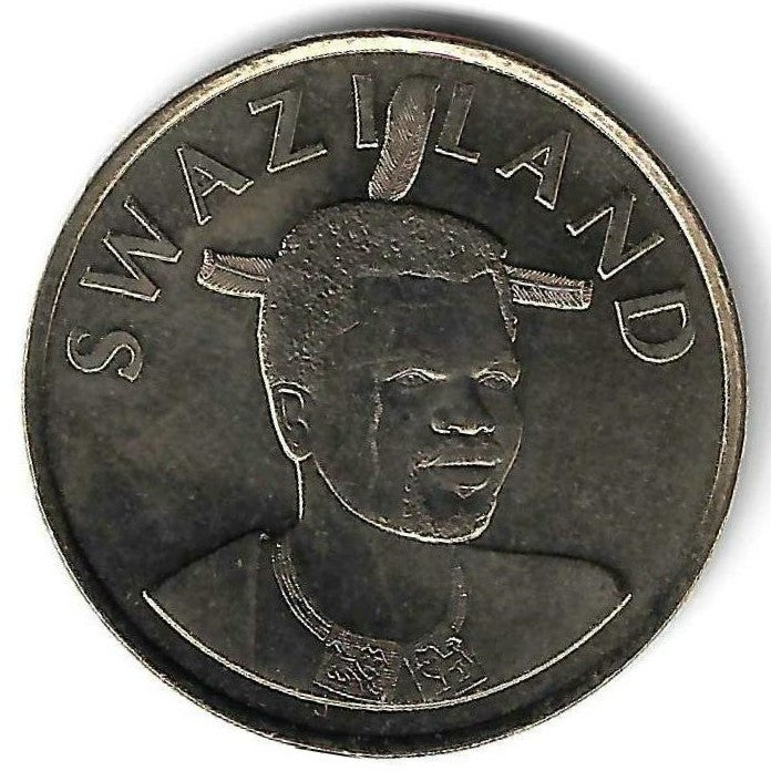 Swazilandia - 5 Emalangeni 2015 (Km# 68)