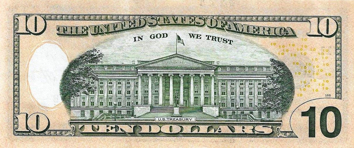 USA - 10 Dolares 2017a (# 545A)