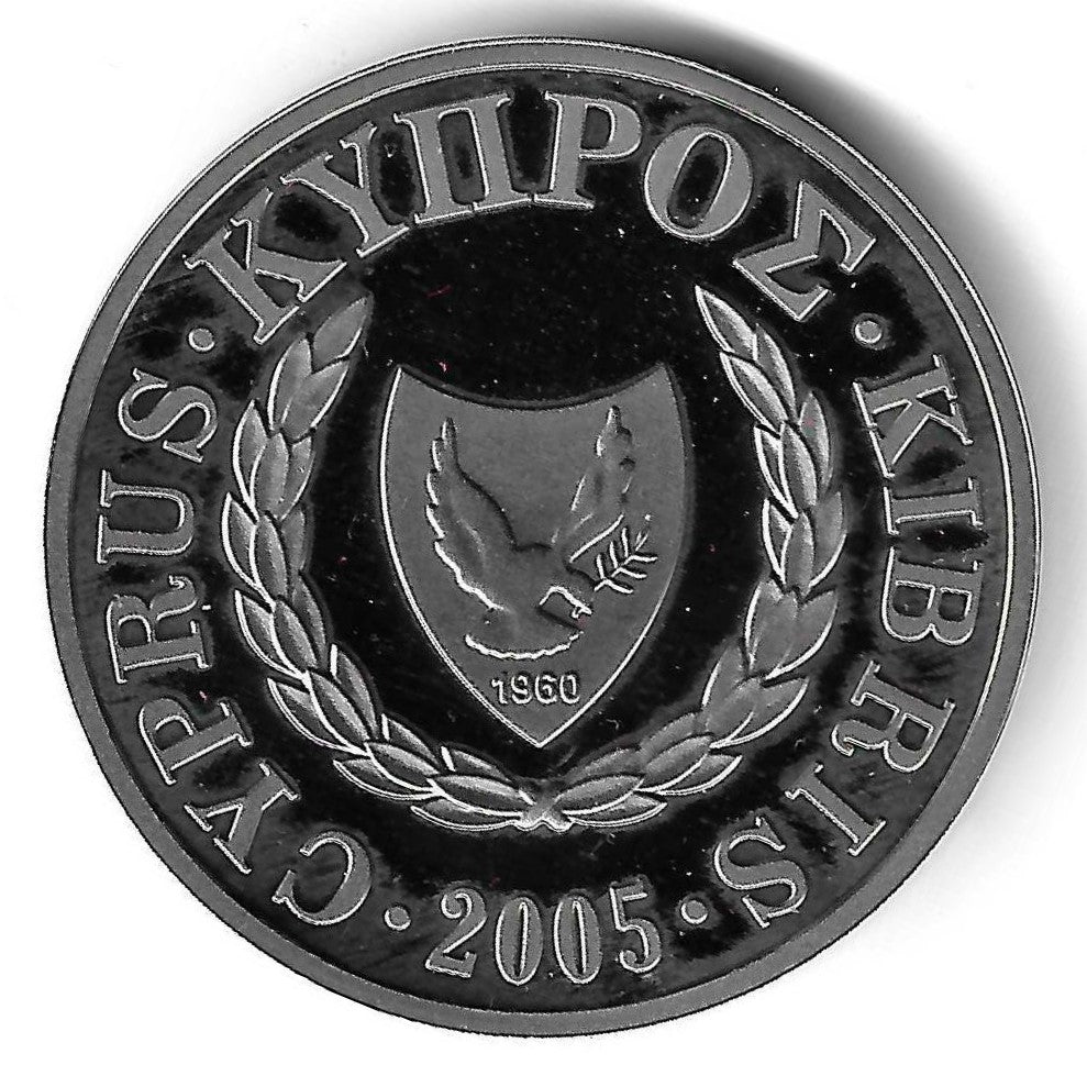 Chipre - 1 Libra 2005 (Km# 76) Foca