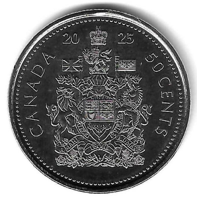 Canadá - 50 Centimos 2025 (Km# 3339)