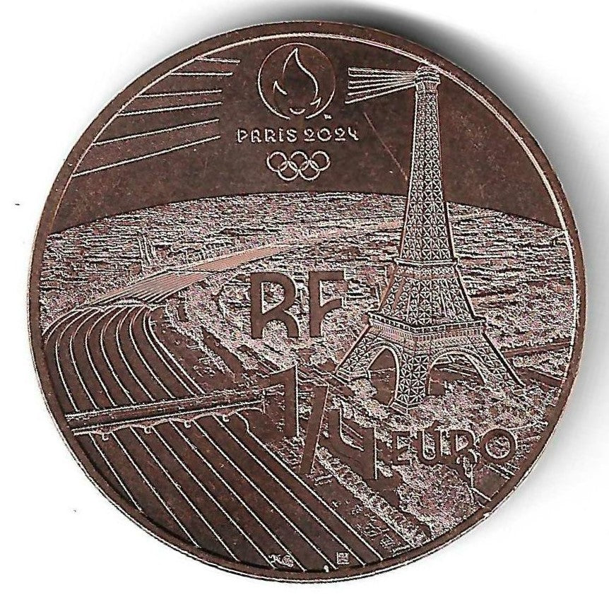 França - 1/4 Euro 2021 (Km# 2940) Judo