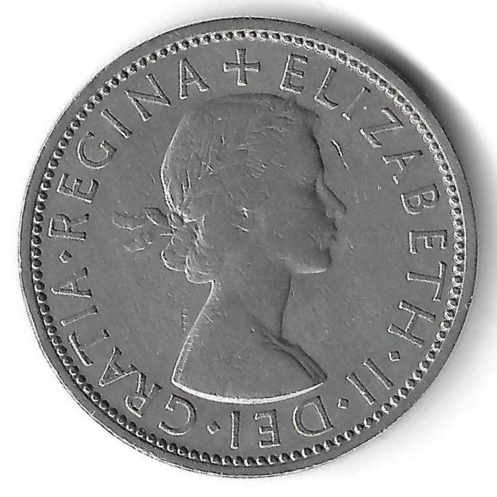 Inglaterra - 2 Shillings 1964 (Km# 906)