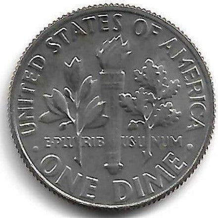 USA - 1 Dime 1980 (Km# 195a)