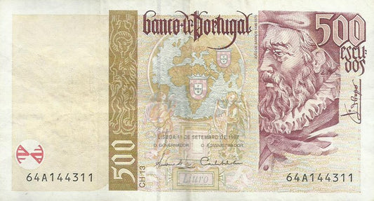 Portugal - 500$00 1997 (# 187b)