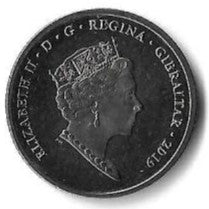Gibraltar - 10 Pence 2019 (Km# 1650) Jogos da Ilha
