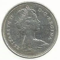 Canada - 25 Centimos 1967 (Km# 68)