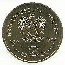 Polonia - 2 Zlote 2005 (Km# 525) João Paulo II
