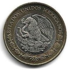 Mexico - 10 Pesos 2012 (Km# 616)