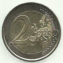 Belgica - 2 Euro 2014 (Km# 345) 1ª Guerra Mundial