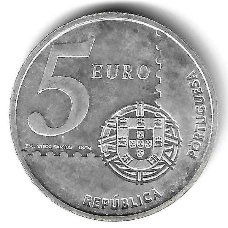 Portugal - 5 Euro 2003 (Km# 749) 1º Selo Português