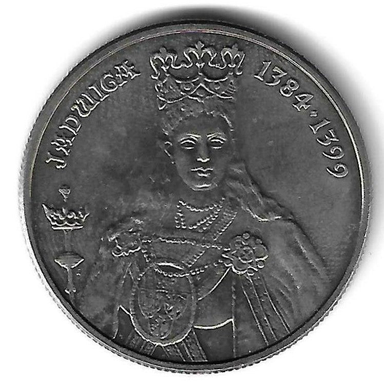 Polonia - 100 Zlotych 1988 (Km# 183) Hedwig I