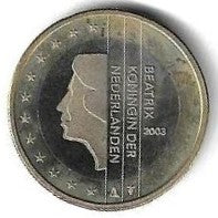 Holanda - 1 Euro 2003 (Km# 240)